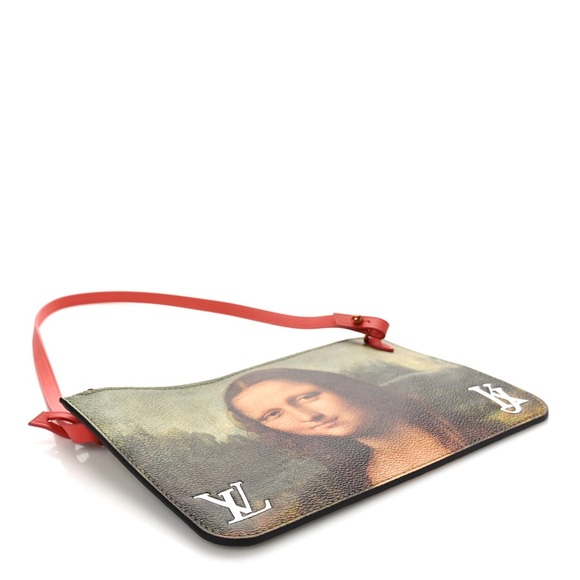 Louis Vuitton X Jeff Koons Masters Da Vinci Pochette - Picture 3 of 6